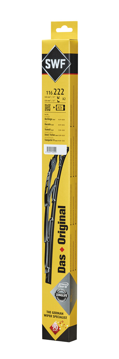 SWF SWF 116222 Ablaktörlő lapát